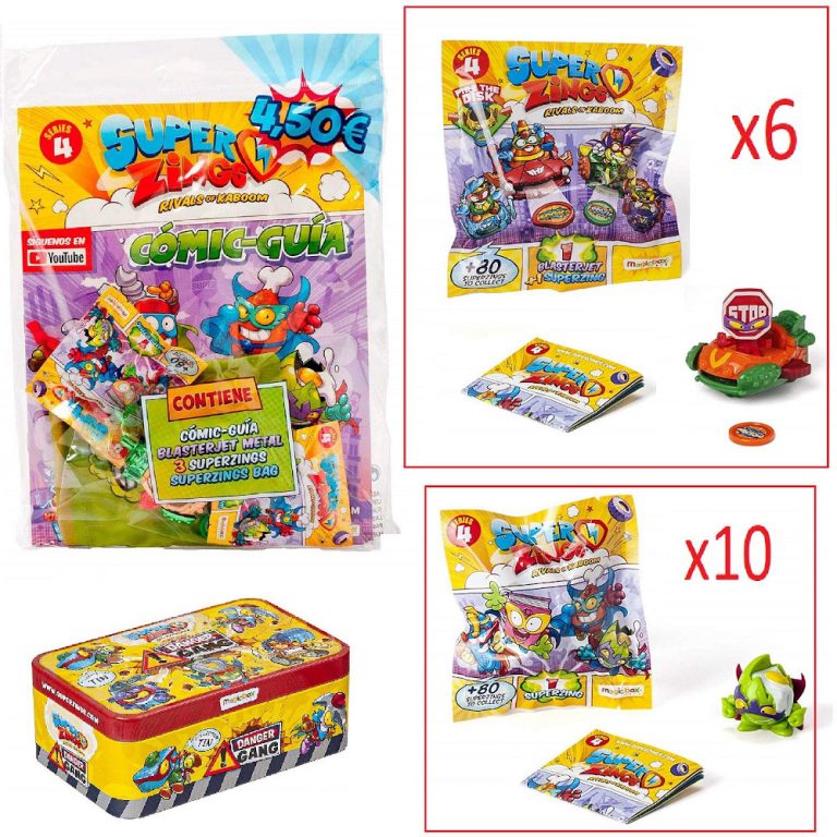 pack superzings stater pack con 17 sets