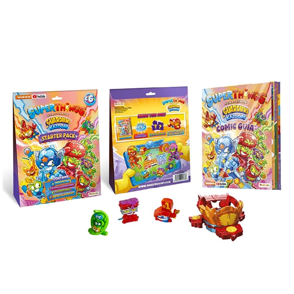 SUPERTHINGS Guardians Of Kazoom - Box 50 Bustine | 80 Nuovi Personaggi Da Collezionare Con Checklist